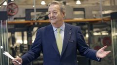 Santiago Rey Fern&aacute;ndez-Latorre, en el museo que lleva su nombre, en julio del 2016.