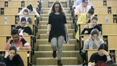 Examen de las ABAU 2019 en la Facultad de Empresariales de Lugo