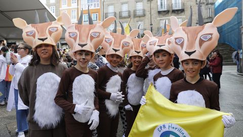 Los colegios de la capital tambin celebraron el entroido