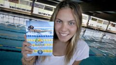 La nadadora Mar�a Vilas tras participar en las Olimpiadas de R�o 