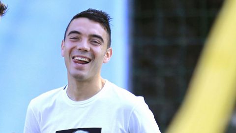 Iago Aspas. El moa��s regresa al Celta despu�s de que los celestes pagasen 5 kilos al Sevilla.