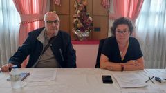 Jes�s Berm�dez y Margarida Prieto, padres del joven afectado, dieron una rueda de prensa para hacer p�blico su caso