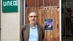 Joan Bosch dio en la Casa de Cultura de Monforte una conferencia sobre la colecci�n de obras de arte reunida por el s�ptimo conde de Lemos, Pedro Fern�ndez de Castro