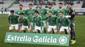 Once inicial del Racing frente al Lugo.