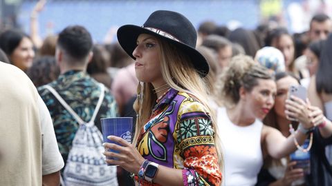 Morria Fest, ambiente en el estadio de Riazor