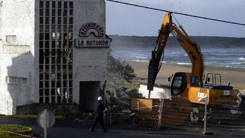 El mítico restaurante La Rotonda fue el primero en caer bajo la piqueta, en 2006