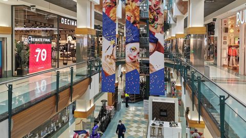 Imagen de archivo del centro comercial Ponte Vella de Ourense