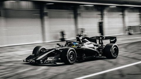 Fernando Alonso en los tests de Barcelona previos al inicio oficial de la temporada 2026 de F�rmula 1