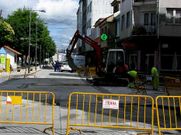 La avenida Alfonso Molina ya tiene la canalizaci�n acabada. 