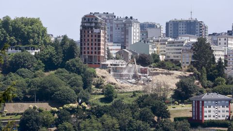 As se ve ahora O Garan desde Polusa