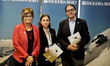 Responsables de la estaci�n de Baqueira Beret, que cumple medio siglo, presentaron las novedades en A Coru�a. 