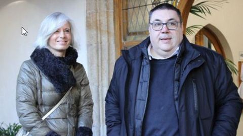 La parlamentaria socialista Patricia Iglesias se reuni� con el alcalde de Noia, Francisco P�rez.