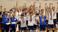 El Jealsa Boiro juvenil se proclama campe�n de Espa�a de voleibol