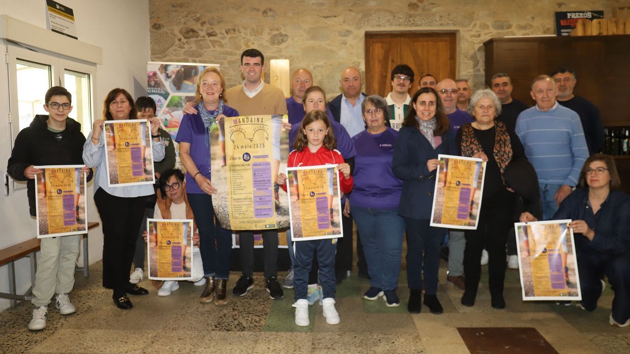 Andaina solidaria en Couso a favor de Asanog el día 24
