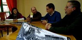 Roc�o Mosquera, Mat�as Rodriguez, Manuel Vidueiros y Manuel Fernandez Al�n presentaron la Xuntanza.