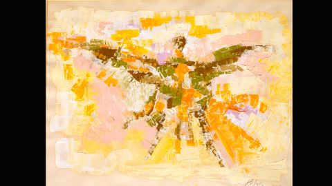 �caro, una obra de Orlando Pelayo datada en 1958