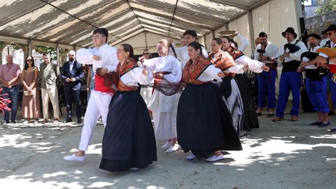 INAUGURACION FESTA DA XOUBA CON LA ACTUACION MUSICAL DE FOGO FATUO