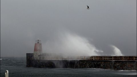 Temporal en Corrubedo