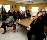 Reuni�n en la ma�ana de ayer en la planta de Saiar.