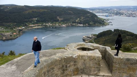 Vistas desde el mirador de la Bailadora, en Ares