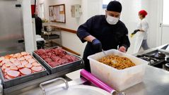 Voluntarios de la Cocina Econmica de Oviedo 