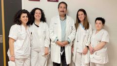 Miembros de la unidad de urolog�a funcional y suelo p�lvico del servicio de urolog�a del CHOP