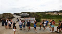 La playa de As Catedrais (Ribadeo) es el segundo monumento m�s visitado de Galicia