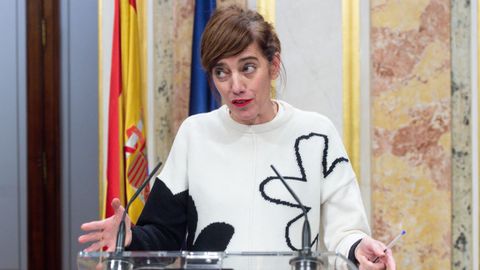 Marta Lois en el Congreso de los Diputados.