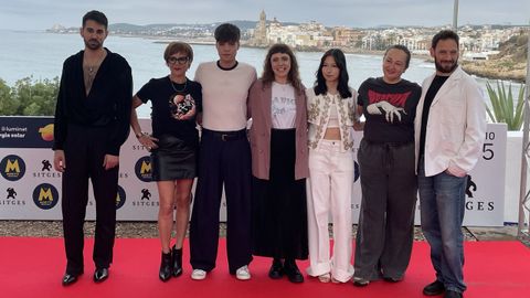 El equipo de �La virgen de la tosquera� en el Festival de Sitges 