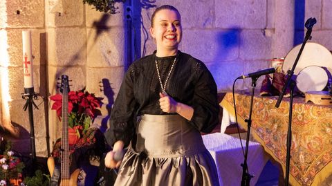 Ic�a Varela, na presentaci�n do seu disco �Mens�