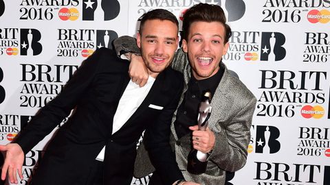 Liam Payne y Louis Tomlinson juntos en 2016.