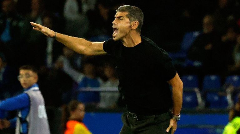 Antonio Hidalgo, durante el partido contra el Levante