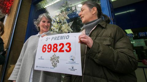 La due�a de la administracion de la calle Arzobispo Guisasola, en Oviedo, que vendio 20 d�cimos de un quinto premio