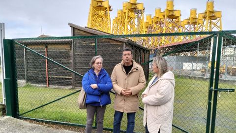 Pilar Lozano, Mon Fernndez e Sandra Permuy en Fene