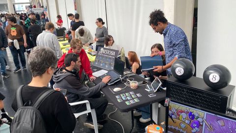 El puesto de Koffi Games en la pasada edicin de Expotaku.