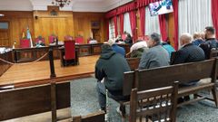 Un momento de la segunda sesi�n del juicio en la Audiencia Provincial de Ourense