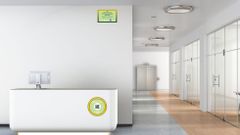 Logotipos con el c�digo QR que certifica que este espacio est� libre de covid-19
