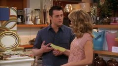 Matt LeBlanc, en un episodio de la serie Joey