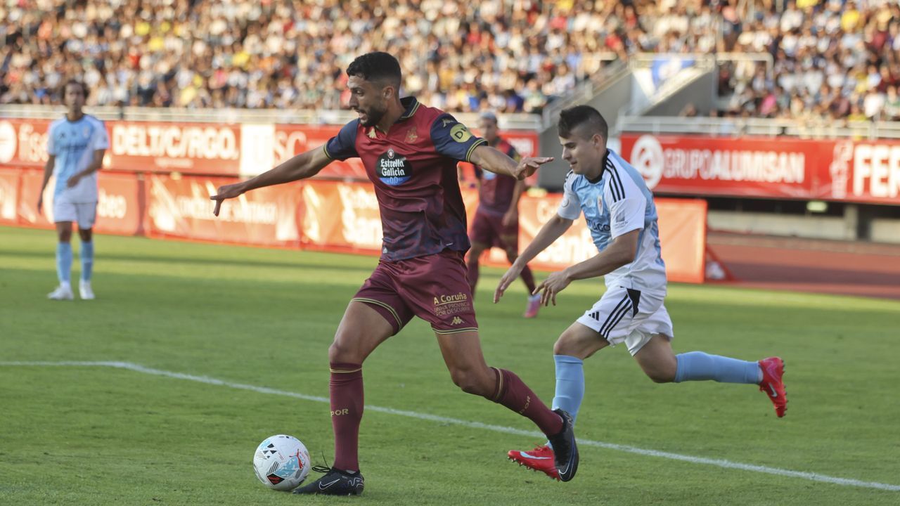 El Deportivo golea a un Compos que solo resistió 30 minutos: 0-5