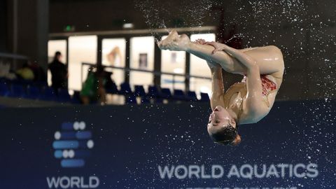 Campeonato del mundo de nataci�n sincronizada en Pontevedra