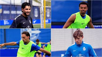 De izquierda a derecha y de arriba a abajo: Leo Rom�n, Lucas Noubi, Qiacomo Quagliata y Lorenzo Amatucci.