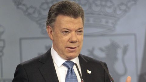 Juan Manuel Santos sucedi a Uribe en la presidencia, en el 2010 