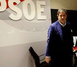 G�mez Besteiro, ayer, en el comit� federal del PSOE.
