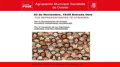 Adriana Lastra y Ricardo Fern�ndez se someten a las preguntas de la militancia en la AMSO.Adriana Lastra y Ricardo Fern�ndez se someten a las preguntas de la militancia en la AMSO