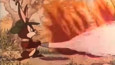 Fidel, el conejo que daba consejos para prevenir los incendios forestales en España durante los años 60-80