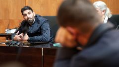 Mat�as Ca��n durante una intervenci�n en un pleno extraordinario