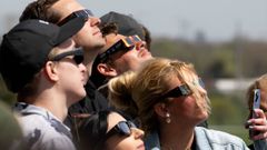 Imagen de archivo de la observaci&oacute;n de un eclipse solar
