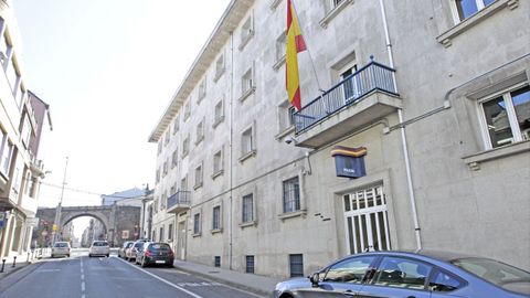 Exterior de la Comisara de Lugo