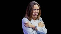 La l�der opositora venezolana Mar�a Corina Machado, durante una ceremonia en Oslo.