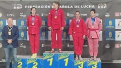 Luc�a Fern�ndez fue medalla de bronce en el campeonato de Espa�a